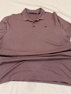 Travis Mathew Dusty Mauve Polo Shirt